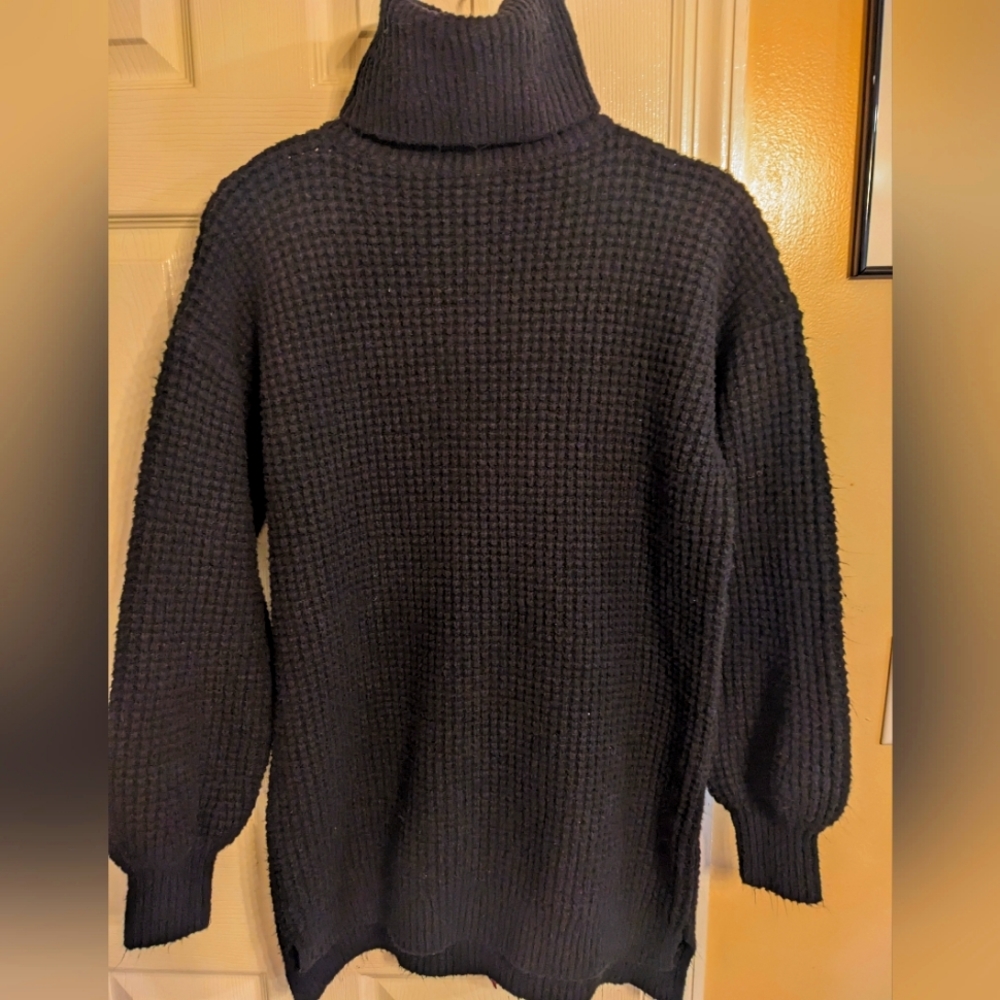 Show me your MuMu, Black Sweater Dress, S